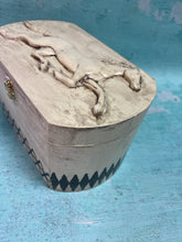 Load image into Gallery viewer, Horse Treasure Box Kit with Resin Horse, Decorative Transfers, Paints, Sealer, Brush and Instructional Video Link