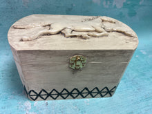 Load image into Gallery viewer, Horse Treasure Box Kit with Resin Horse, Decorative Transfers, Paints, Sealer, Brush and Instructional Video Link