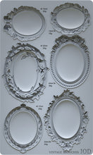 Load image into Gallery viewer, Vintage Brooches IOD Decor Furniture Mould 6x10 Iron Orchid Designs Use Clay/Resin for Furniture Jewelry Making Sugar Arts Crafts