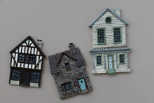 Load image into Gallery viewer, IOD Charlbury Lane Mould 6" x 10" English Cottage Silicone Mold for Resin, Clay, Plaster & DIY Christmas Village Crafts