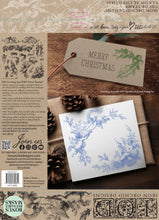 Load image into Gallery viewer, Classical Christmas IOD 12"x12" Decor Stamp - Great for Furniture, Crafts and Home Decor Great for Cards, Signs, and More