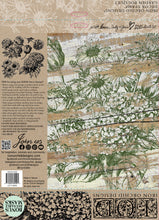 Load image into Gallery viewer, Garden Bouquet IOD 12"x12"  Decor Stamp - Great for Furniture, Crafts and Home Decor Floral Hydrangea Tulip Daisy Rose