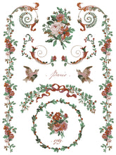 Load image into Gallery viewer, La Folie- IOD  Paint Inlay 12 x 16" 8 Sheets Furniture and Craft Inlay Christmas Designs