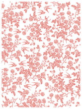 Load image into Gallery viewer, IOD Paint Inlay Spring Melody 16" x 12" Pad 8 Sheets Decorative Furniture Inlay Limited Quantities Bunnies Spring Flowers and more