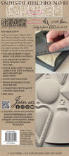Load image into Gallery viewer, Bibelots 2 Ornament Blanks - IOD Decor Furniture Mould 6x10 Iron Orchid Designs Use Clay/Resin for Jewelry Making Sugar Arts Ornaments