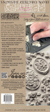Load image into Gallery viewer, IOD Victoriana 6x10 Decor Moulds - Perfect for Jewelry or Ornaments with Clay or Resin