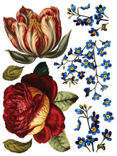 Load image into Gallery viewer, IOD Decorative Furniture Transfer Collage de Fleurs 12x16 Pad with 8 Sheets Furniture and Craft Rub On