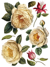 Load image into Gallery viewer, IOD Decorative Furniture Transfer Collage de Fleurs 12x16 Pad with 8 Sheets Furniture and Craft Rub On