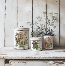 Load image into Gallery viewer, IOD Christmas Joy  IOD Transfer 8x12 Pad Rub On Furniture Crafts Iron Orchid Designs