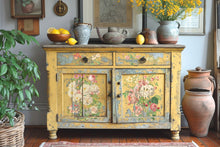 Load image into Gallery viewer, IOD Decorative Furniture Transfer Rose Botanical 12x16 Pad with 8 Sheets Furniture and Craft Rub On