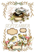 Load image into Gallery viewer, Santa's Hollow  IOD Transfer 8x12 Pad Rub On Furniture Crafts Iron Orchid Designs Nature with Fall and Christmas Themes