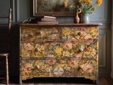 Load image into Gallery viewer, IOD Decorative Furniture Transfer Joie des Roses 12x16 Pad with 8 Sheets Furniture and Craft Rub On