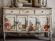 Load image into Gallery viewer, IOD Decorative Furniture Transfer Collage de Fleurs 12x16 Pad with 8 Sheets Furniture and Craft Rub On