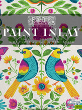 Load image into Gallery viewer, IOD Paint Inlay Vida Flora Designed by Debi Beard from Debi's DIY Paint 16" x 12" Pad 8 Sheets Decorative Furniture Inlay Limited Quanities