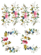 Load image into Gallery viewer, IOD Decorative Furniture Transfer Lost Garden 12x16 Pad with 8 Sheets Furniture and Craft Rub On
