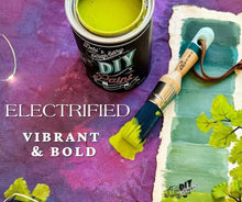 Load image into Gallery viewer, Electrified - Debi's DIY Paint ™ Clay Based Furniture and Craft Paint in a Bright Yellow-Green Color