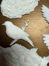 Load image into Gallery viewer, Sparrow Birds and Nests Resin Castings for Furniture and Craft Applications