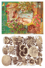 Load image into Gallery viewer, IOD Decorative Furniture Seed Catalogue Transfer 8" x 12" Pad 8 Sheets