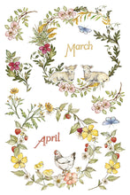 Load image into Gallery viewer, IOD The Bramblewood Diaries Transfer 8 Sheets 8" x 12" Woodland Seasonal Transfer Nature, Botanical & Cottage Core Furniture Decor
