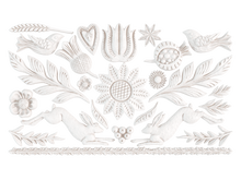 Load image into Gallery viewer, IOD Primitive 6x10 Decor Mould Folk Art designs Rabbits, Birds, Flowers and More