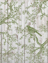 Load image into Gallery viewer, Shade & Song IOD 12"x12"  Decor Stamp - Great for Furniture, Crafts and Home Decor Cherry Blossom Branches and Birds