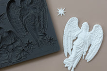 Load image into Gallery viewer, IOD Silent Night Mould Iron Orchid Designs Nativity Silicone Mould Christmas Angel Mold Holy Family DIY Holiday Decor Resin & Clay