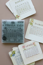 Load image into Gallery viewer, IOD A Timely Tale Stamp Set 6" x 6" Planner & Bullet Journal Stamps Four Sheet Boxed Set by Artist Jane Carkhill