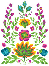 Load image into Gallery viewer, IOD Paint Inlay Vida Flora Designed by Debi Beard from Debi's DIY Paint 16" x 12" Pad 8 Sheets Decorative Furniture Inlay Limited Quanities