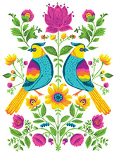 Load image into Gallery viewer, IOD Paint Inlay Vida Flora Designed by Debi Beard from Debi's DIY Paint 16" x 12" Pad 8 Sheets Decorative Furniture Inlay Limited Quanities