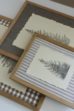 Load image into Gallery viewer, IOD Winter Grove Stamp 12x12 Iron Orchid Designs Christmas Evergreens Stamp Vintage Botanical Pine Trees Holiday Craft Stamp