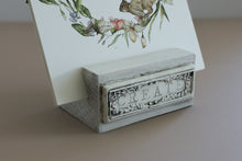 Load image into Gallery viewer, IOD Wood Block Display Stands – Set of 2 Display Bases for Quote Cards, Photos, Seasonal Decor & DIY Crafts 2" x 4" x 3"