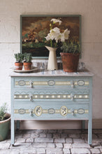 Load image into Gallery viewer, IOD Paint Inlay Classical Cameo Designed by Annie Sloan 16" x 12" Pad 8 Sheets Decorative Furniture Inlay Limited Quanities