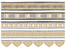 Load image into Gallery viewer, IOD Paint Inlay Classical Cameo Designed by Annie Sloan 16" x 12" Pad 8 Sheets Decorative Furniture Inlay Limited Quanities