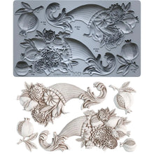 Load image into Gallery viewer, IOD Cornucopias Mould Iron Orchid Designs Silicone Mould Fall Harvest Decor Thanksgiving Cornucopia Resin & Clay Mold Autumn DIY