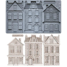 Load image into Gallery viewer, IOD Old Colchester Road Mould Iron Orchid Designs Silicone Mould Miniature House Mould Christmas Village Resin & Clay Mold