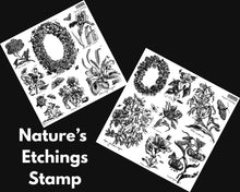 Load image into Gallery viewer, Nature's Etchings 12x12 IOD Stamp 2 Sheets: Iron Orchid Designs 2 Sheets 12 x 12