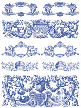 Load image into Gallery viewer, IOD Paint Inlay Portofino 16" x 12" Pad 8 Sheets Decorative Furniture Inlay Limited Quantities