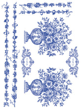 Load image into Gallery viewer, IOD Paint Inlay Portofino 16" x 12" Pad 8 Sheets Decorative Furniture Inlay Limited Quantities