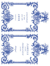 Load image into Gallery viewer, IOD Paint Inlay Portofino 16" x 12" Pad 8 Sheets Decorative Furniture Inlay Limited Quantities