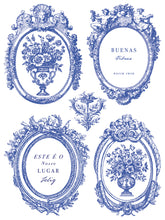 Load image into Gallery viewer, IOD Paint Inlay Portofino 16" x 12" Pad 8 Sheets Decorative Furniture Inlay Limited Quantities