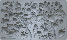 Load image into Gallery viewer, Wild Berries- IOD Decor Furniture Mould 6x10 Iron Orchid Designs Use Clay/Resin for Furniture Jewelry Making Sugar Arts Crafts
