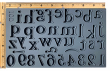 Load image into Gallery viewer, Retiring 20% Off IOD Harper  Mould 6x10 Decor Mould - Letter and Number Mould