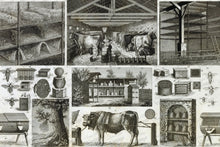 Load image into Gallery viewer, JRV Decoupage Paper - Bees and Barn
