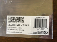 Load image into Gallery viewer, IOD Butterflies Stamping Mask for Iron Orchid Designs Butterflies Decor Stamp Used to Cover Stamped Areas to Prevent Overstamping