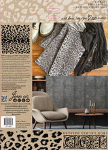 Load image into Gallery viewer, Retired Sale
 -Catwalk 12"x12"  Decor Stamp - Great for Furniture, Crafts and Home Decor