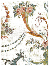 Load image into Gallery viewer, IOD Paint Inlay Chateau 16" x 12" Pad 8 Sheets Decorative Furniture Inlay
