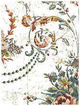Load image into Gallery viewer, IOD Paint Inlay Chateau 16" x 12" Pad 8 Sheets Decorative Furniture Inlay