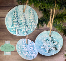 Load image into Gallery viewer, 12 Round Natural Wood Slices for Ornaments and Other Crafts