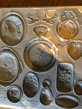 Load image into Gallery viewer, IOD Cameos  6x10 Decor Moulds - Perfect for Jewelry with Clay or Resin