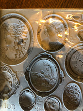 Load image into Gallery viewer, IOD Cameos  6x10 Decor Moulds - Perfect for Jewelry with Clay or Resin